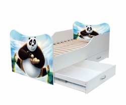 Детская Кровать 160х80 "Панда"